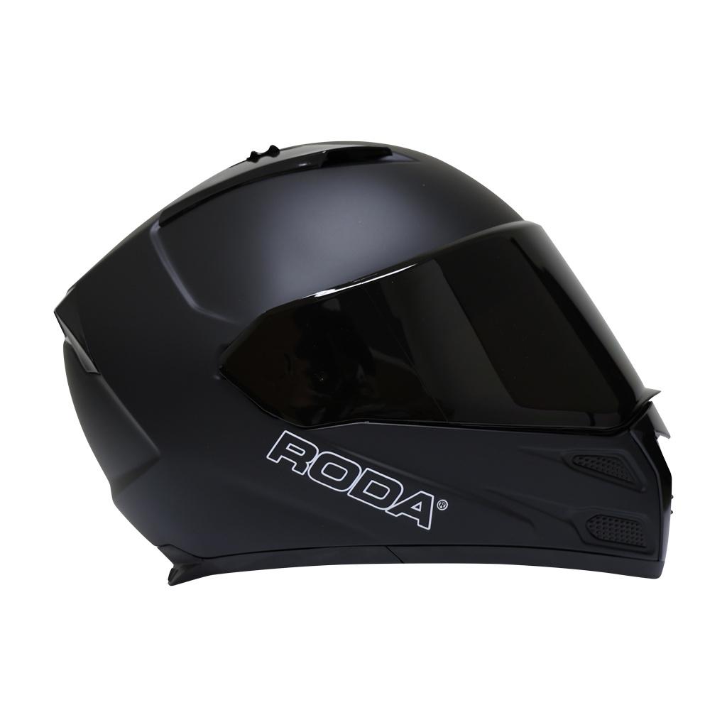 Casco Roda Rocky Negro Mate Cross Calle Supermoto