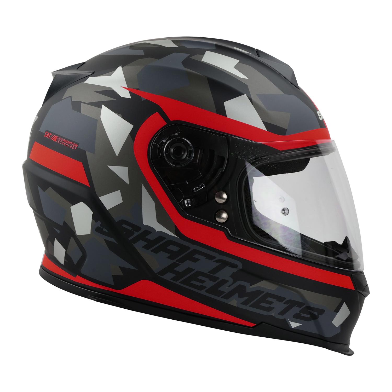 Casco best sale shaft rojo